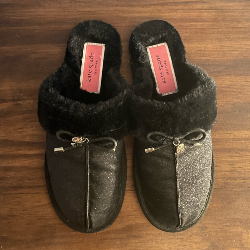 Kate Spade Black slippers
